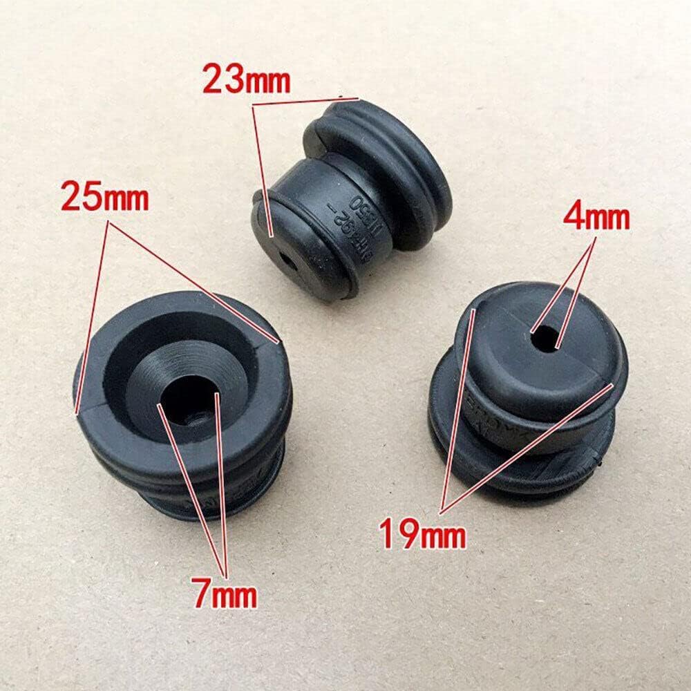 5PCS Engine Cover Rubber Pier Sleeve Fit For Toyota Vios Yaris Corolla Lebin