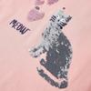 Kids Long Sleeve T Shirt Light Pink Size 128
