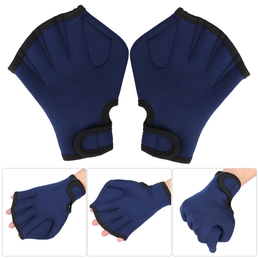 Adults Children Diving Swimming Webbed Gloves Training Equipment Supplies for Man Woman