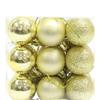 24Pcs Christmas Balls Ornaments Decorative Balls Charm Pendants Xmas Tree Decor for Party Birthday Celebration Holiday Home