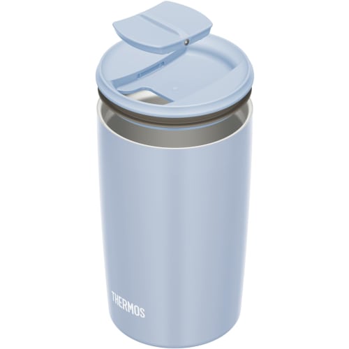 [.co.jp Exclusive] Thermos Vacuum Insulated Tumbler with Lid, Dishwasher Safe, 400ml, Ash Blue, JDP-401 ASB