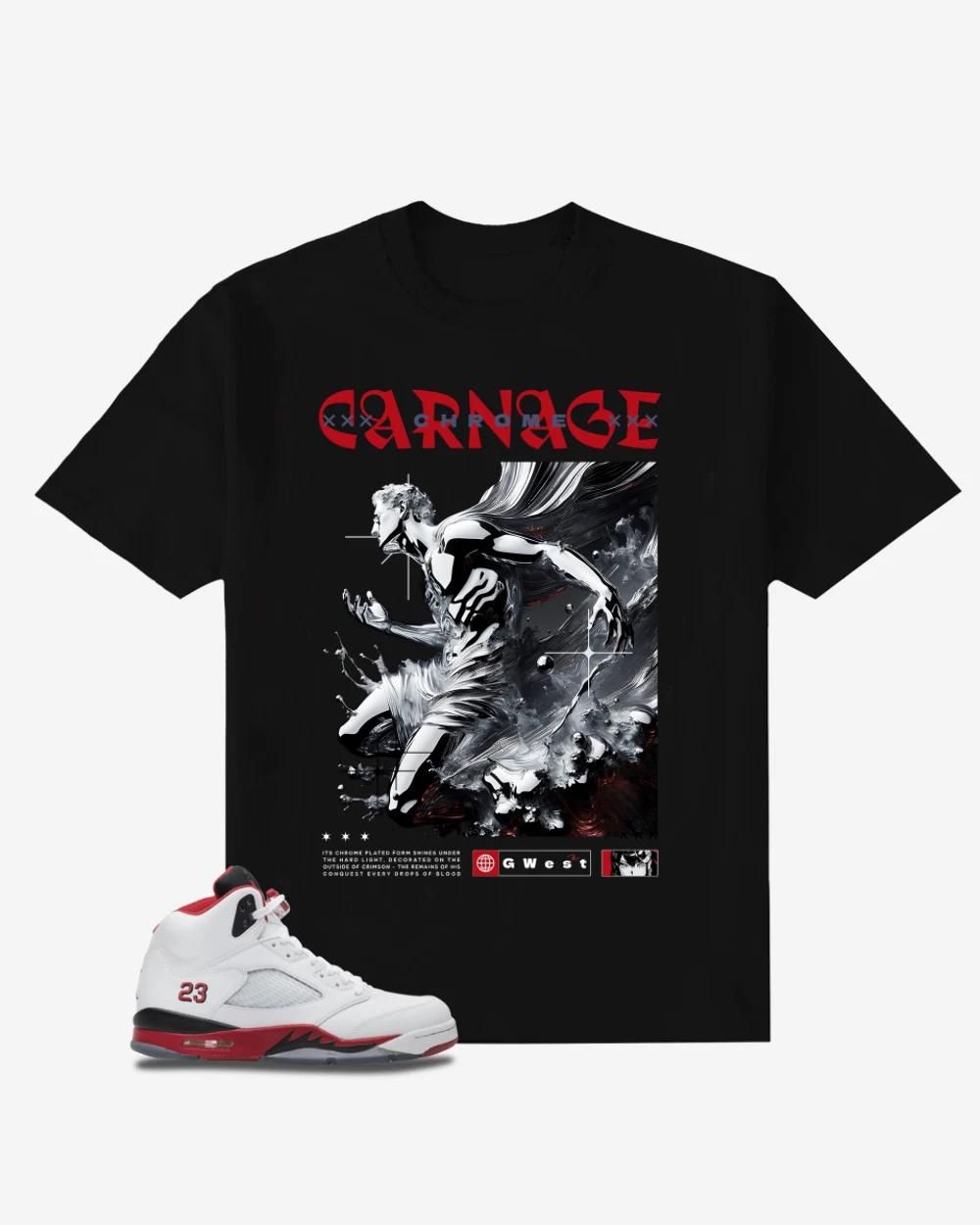 Chrome Carnage Oversized T-Shirt XL
