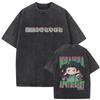 Kusuriya No Hitorigoto Cartoon T-shirt Gothic Vintage Washed Oversized T Shirt Men's Unisex Clothes Top