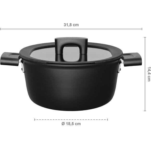 Кастрюля Fiskars Hard Face 3,5 л (1052227)