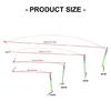 Feeder Sleeves Tube Fishing Balance Connector Stainless Single Blade Balance Hook Divider Fishing Accessory