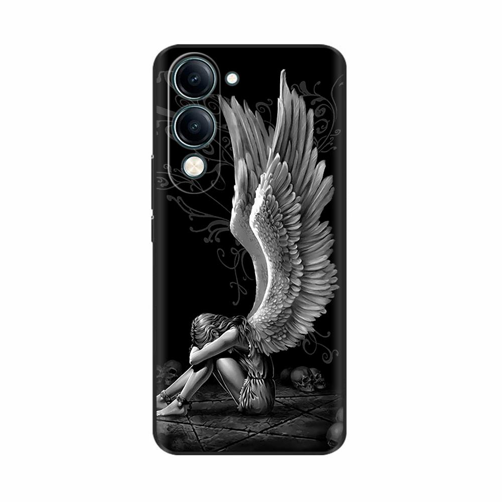 For Vivo Y19 Case 1915 Soft TPU Luxury Cute Silicone Case Bumper Back Phone Cover Coque For Vivo Y19s 2025 Cases V2419 Fundas