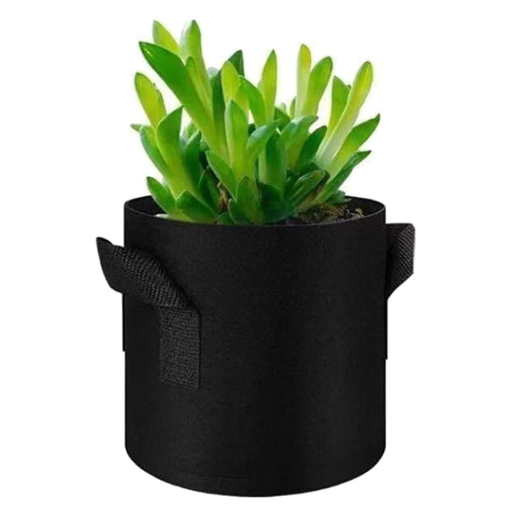 5 Gallon Grow Bag Heavy Duty Non-Woven Fabric Planting Bag with Handles Thickened Grow Pot for Plants Vegetables Strawberries Herbs