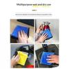 Coral Fleece Microfiber Car Drying Towel Super Absorbent Multi Purpose Cleaning Cloth for Auto Interior Exterior Household Wiping