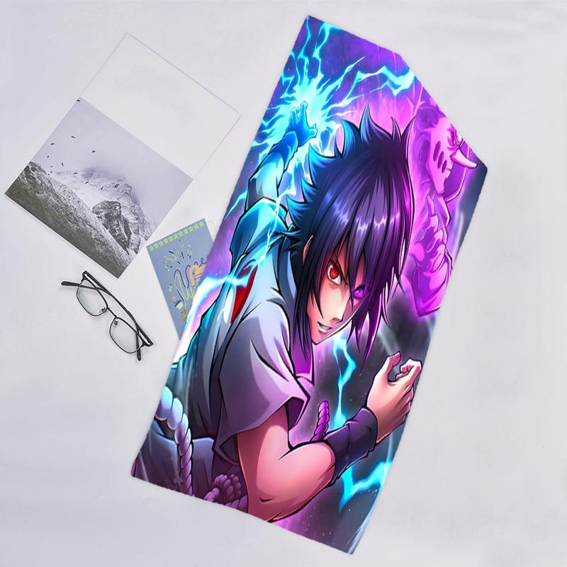 1pc NARUTO Beach Towel, Beach and Seaside Swimming Pool Equipment, Fashion Pattern, Rectangular, Travel Essentials