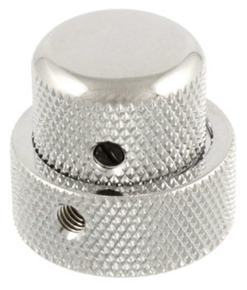 

ALLPARTS Inch Standard Metal Stack Knob Compatible with USA Made Stack Pots Chrome (All Parts) MK-0137-010 [ ]