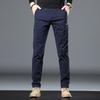 Autumn And Winter New Straight Leg Men'S Elastic Slim Fit Men'S Casual Pants, Daily Versatile Pants For Men