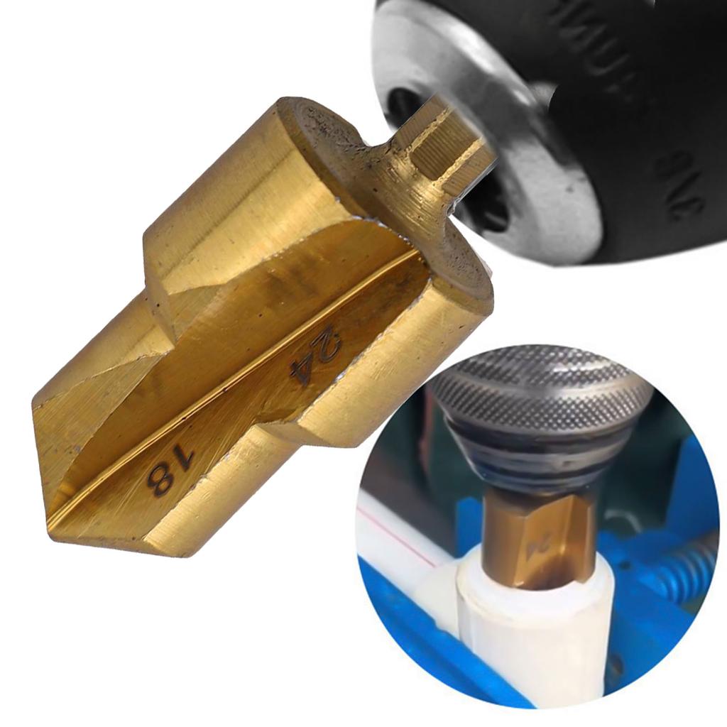 Plumbing Projects Expansion Punch Water Pipe Expansion Drill 61x6.35x22mm And Assembly Drill Bits Non-slip Stable