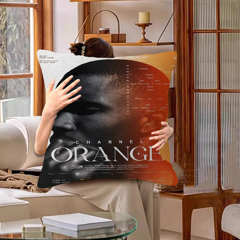 Frank Ocean Blond Album Pillow Cover For Bedroom Room And Living Room Sofa Decorative Cushion Cover