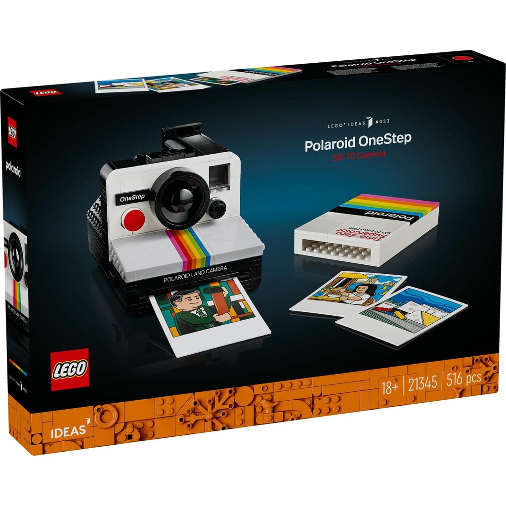 LEGO Idea Polaroid One Step Toy Toy Present Birthday Block Christmas Men Women Interior Stylish 21345 SX-70