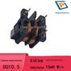 Common Mode Inductor UU10.5: 0.45mm Copper-Clad Aluminum, 54 Turns, 15mH, 3A Coil, No Tape
