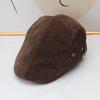 Autumn and Winter Versatile Boys and Girls Forward Hat Retro British Adjustable Rear Buckle Shows Face Small Outdoor Street Shooting Newsboy Hat