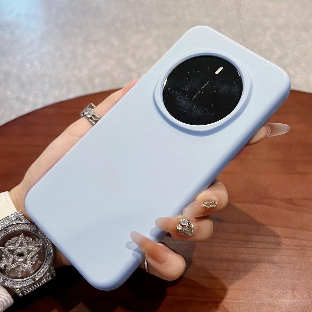 För Honor Magic7 Pro 5G Skal Hudvänligt Flytande Silikon+PC Telefonskydd