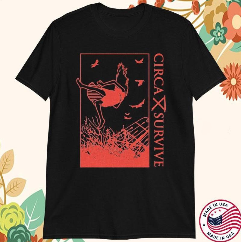 

Circa Survive Circle Logo Tshirt size S5XL Unisex T-Shirt XXXXL