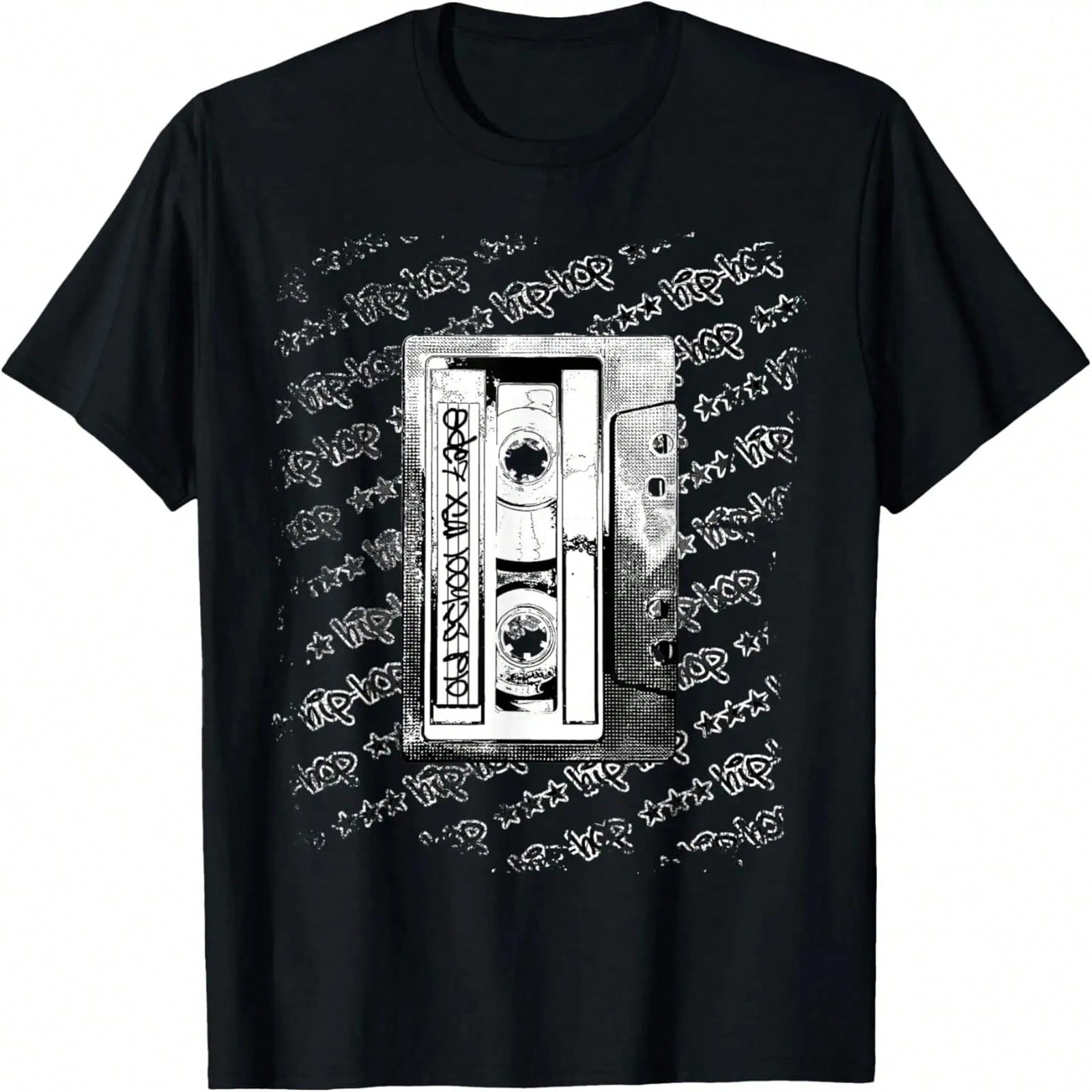 Retro Hiphop Cassette Hip-Hop Graffiti Vintage Style T-Shirt S разноцветный