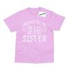 Promoted To Big Sister Kids Printed Pregnancy Announcement T-Shirt