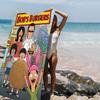 Asciugamano da Spiaggia Bobs B-Burgers Anime Morbido Assorbente Lavetta Regali per Bambini Viaggio Campeggio Palestra
