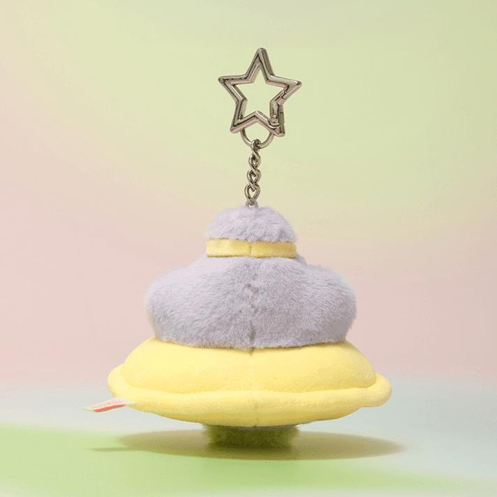 TREASURE TRUZ Planet Mini Plush Key Ring
