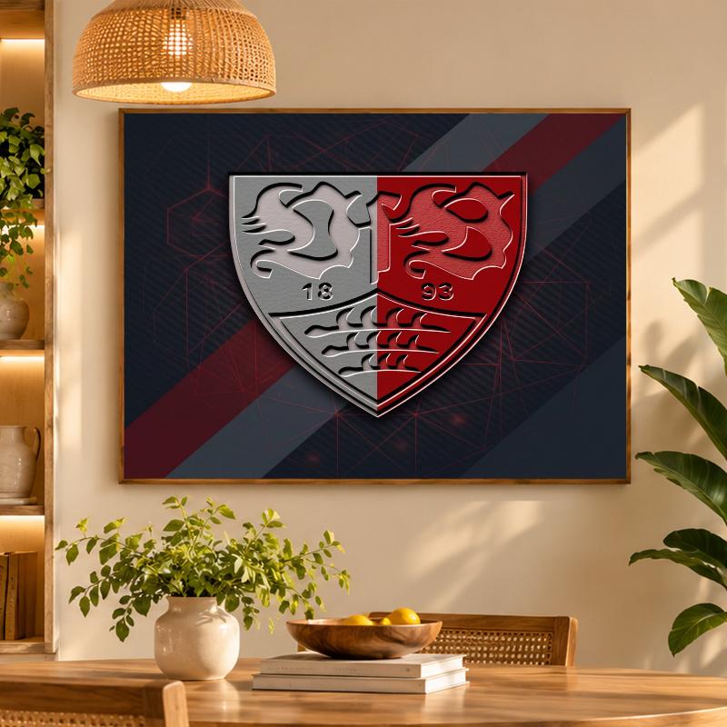 5D Diamond Painting VfB Stuttgart DIY Full Drill Diamond Art Kit Home Decoration