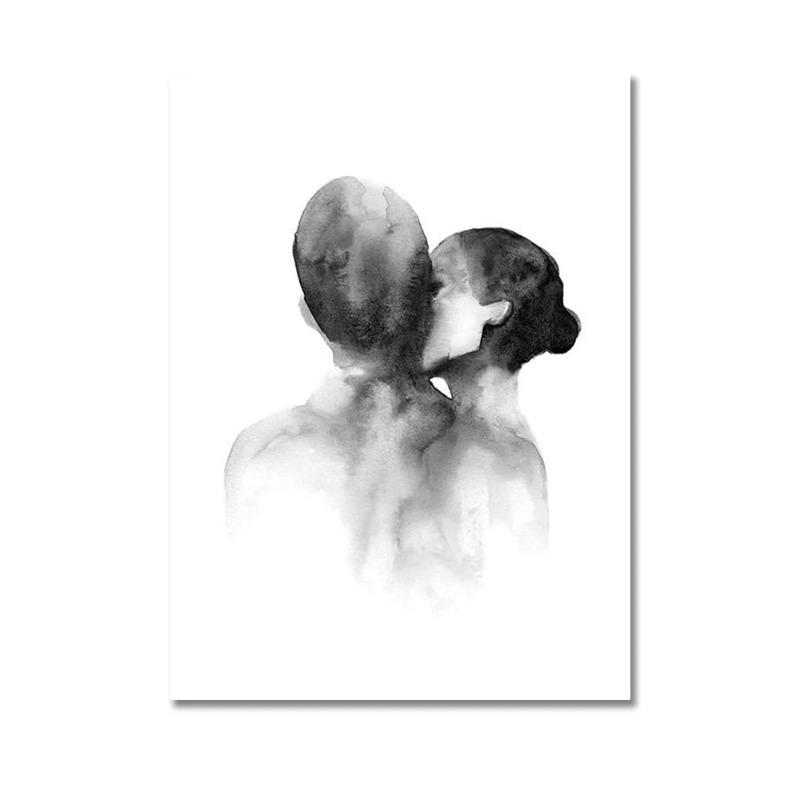 Modern Living Room Decor Nordic Minimalist Figures Line Wall Canvas Paintings Posters Aesthetic Accessories