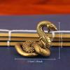 Greek Brass Ancient Statue Medusa Mythology Figure Snake Woman Sculpture Decoration Cobra Figurine Home Office Desktop Ornaments