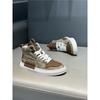 Autumn new high-top cloth casual soft-soled lace-up breathable mesh shoes xs