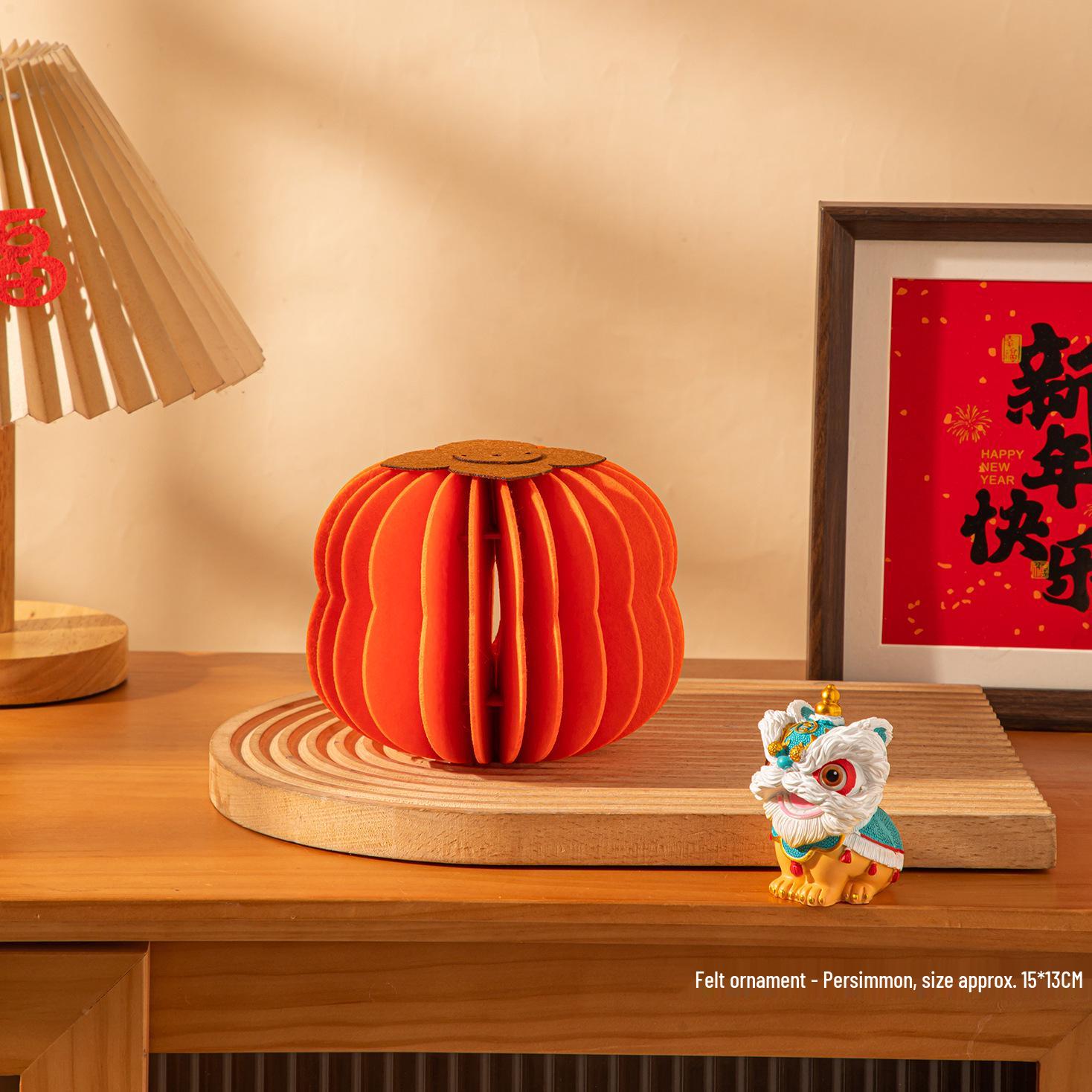 2026 Year of the Horse New Year Honeycomb Gourd Ornaments for Living Room Decor