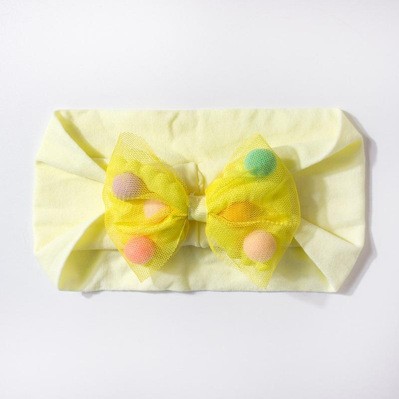 New Baby Headscarf Combination, Cute Baby Soft Bow Flower Headband, Children's Accessories