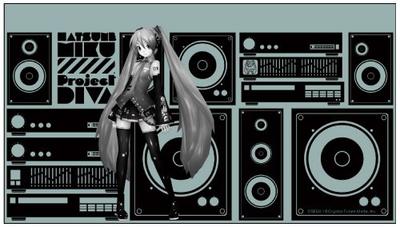 Okulary głośnikowe Hatsune Miku-Project DIVA-Miku