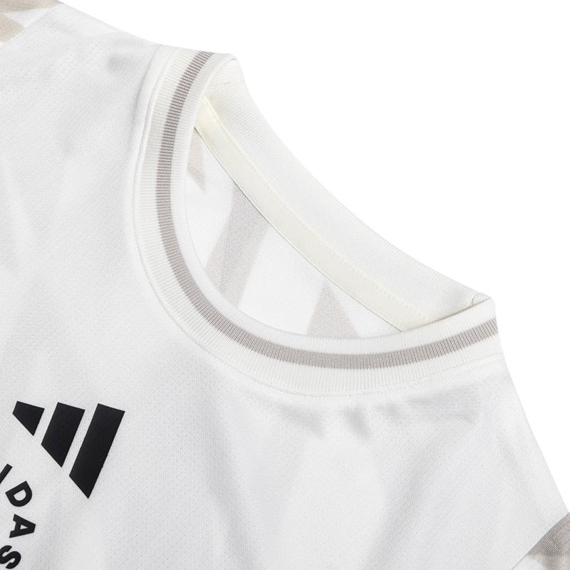 Adidas Casual Breathable Fashion Short Sleeve T-Shirt Kids Tops White JL7560