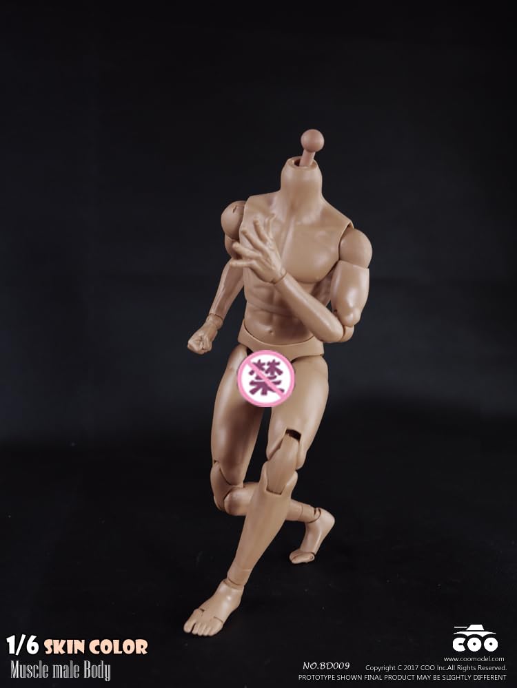 Toys Hobbies Action Figure COOMODEL COO Male Body Action Body Body Type & [TOYBARJAPAN] 1/6 BD001/02/03/04/07/08/09/10 (Muscular BD009)