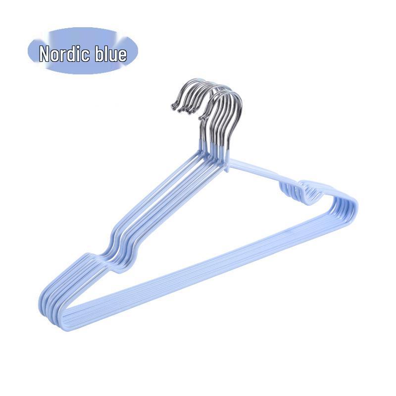 Thickened Non-Slip Stainless Steel Clothes Hanger for Adults