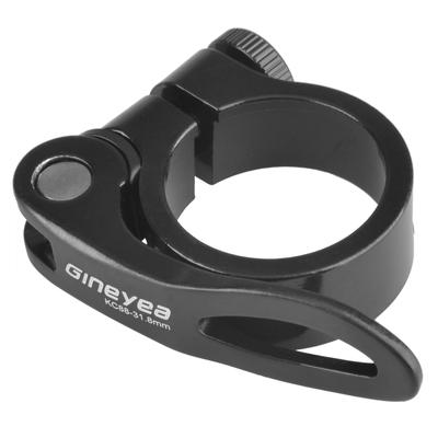 TRIWONDER Seat Clamp Seat Post Clamp Aluminum Alloy Lightweight Bicycle Quick Release Bike Seat Post Clamp 28.6 31.8 34.9mm