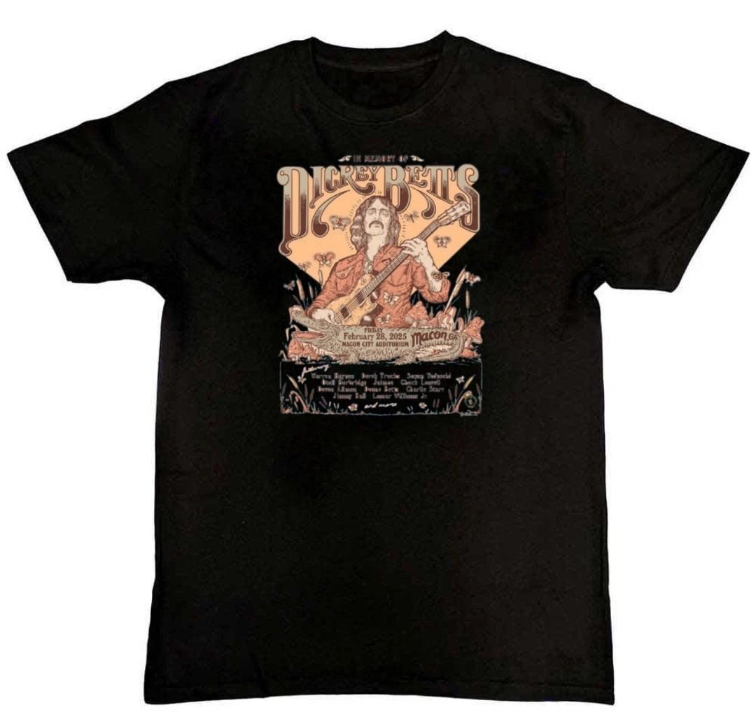 In Memory of Dickey Betts Warren Haynes Mens T-Shirt XXXXL