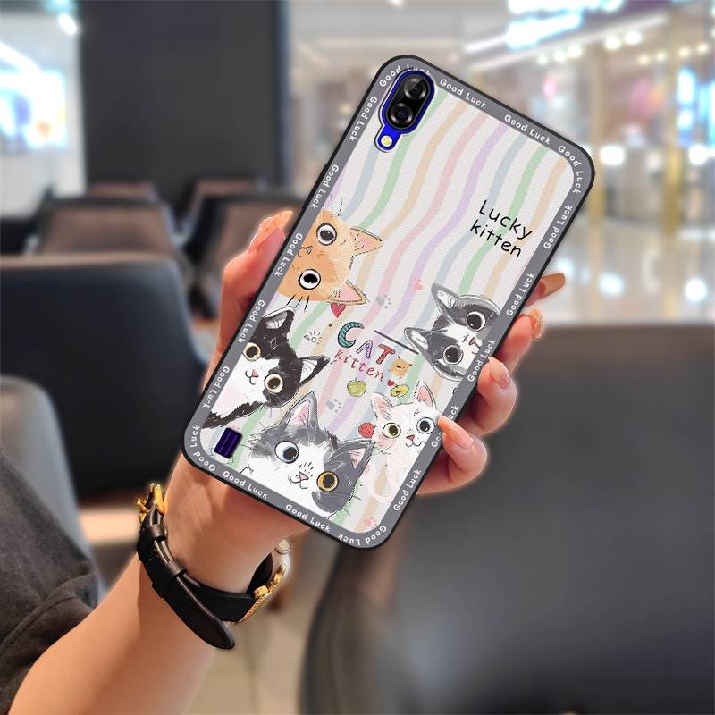 Anti-knock Waterproof Phone Case For Blackview A60 Silicone TPU Graffiti Protective Shockproof Full wrap Back Cover Cute