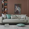 Summer New Solid Color Sofa Cover Modern Minimalist Ice Silk Embroidery Sofa Cushion Cool Non-Slip Living Room Sofa Protection