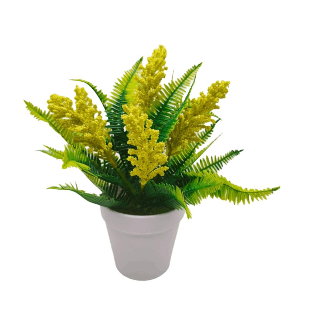 Plastic Artificial Lavender Bonsai Multicolor Faux Lavender Flower Potted Plant Home Decoration