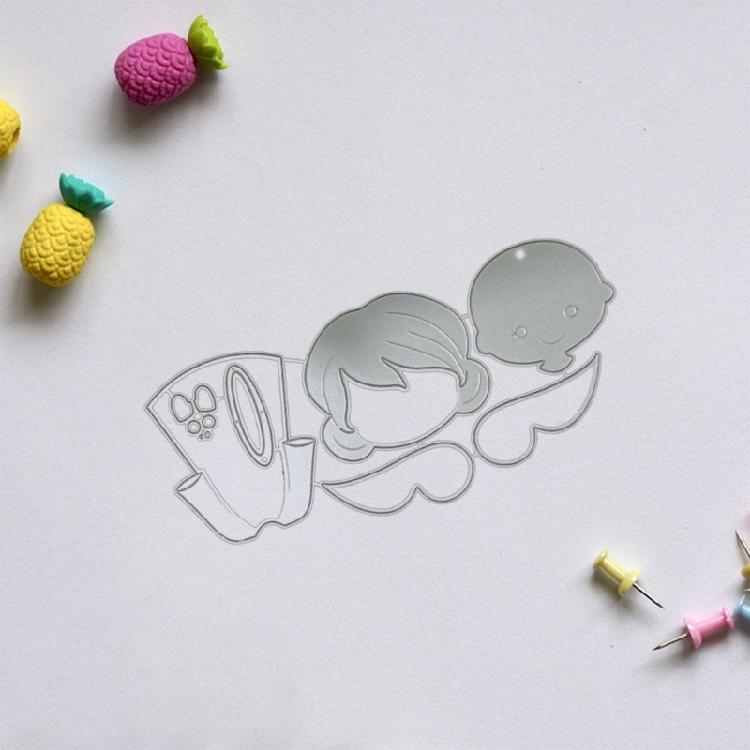 Decorative Embossing Die Cuts for Birthday Card Making DIY Scrapbooking Albums