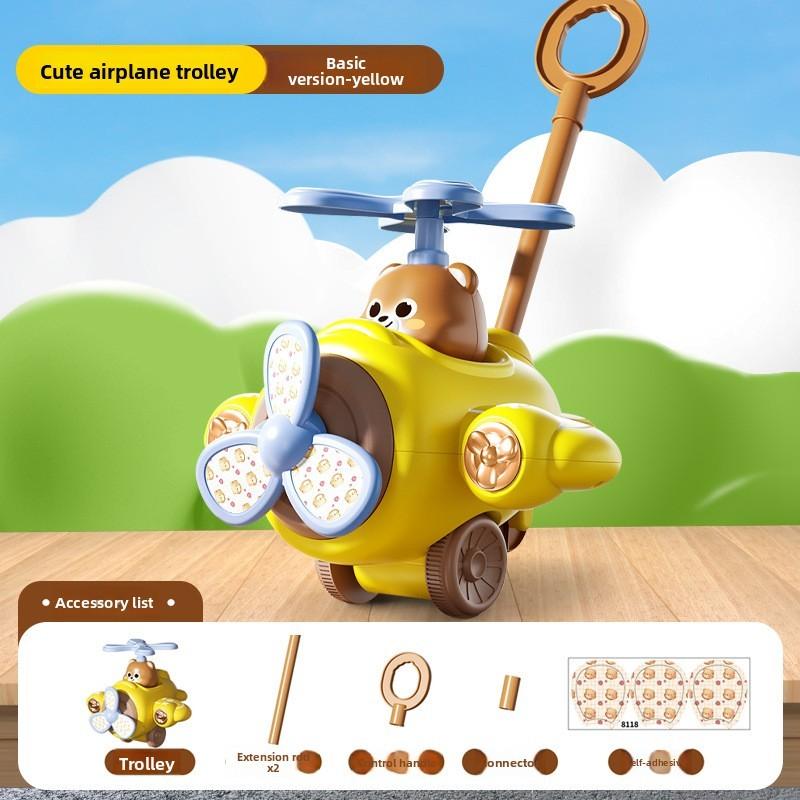 Деревянная ходунок-каталка для малышей со звуковыми эффектами для тренировки ходьбы и игры StyleA