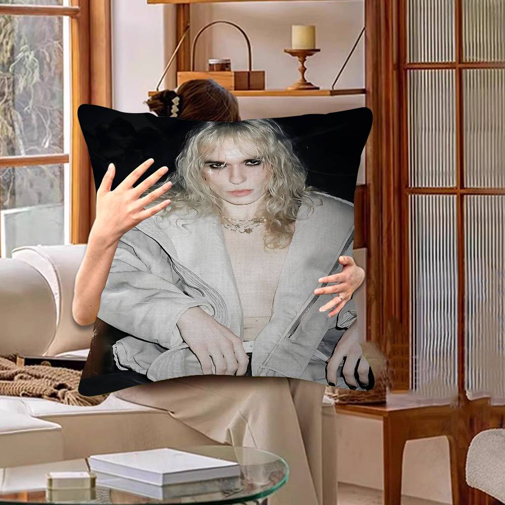 Rapper Singer hollis Maple Design Cushion Cover Happy Autumn Harvest decor Holiday Decorati Pillow Cover