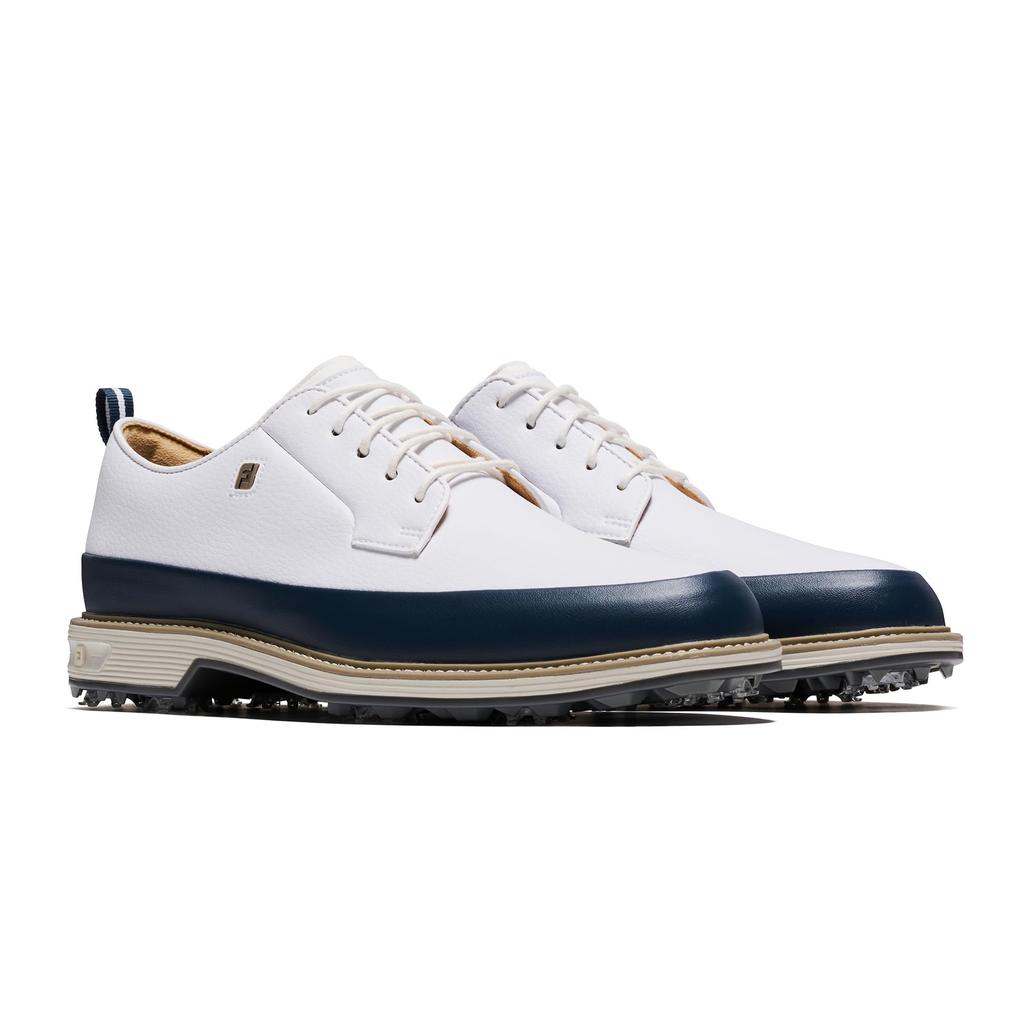 FootJoy Golf Shoes DryJoys Premier Field LX Lace cm 3E Men's White/Navy 26.0