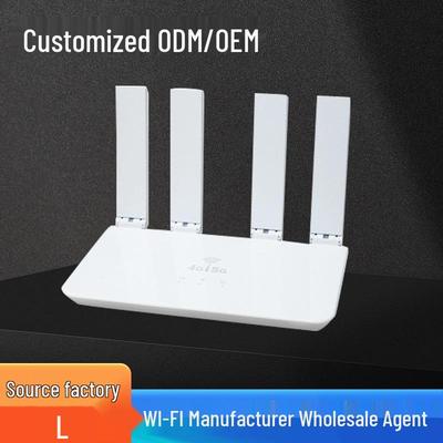 4G LTE Wireless WiFi Router with SIM Slot and Network Port - European Version
