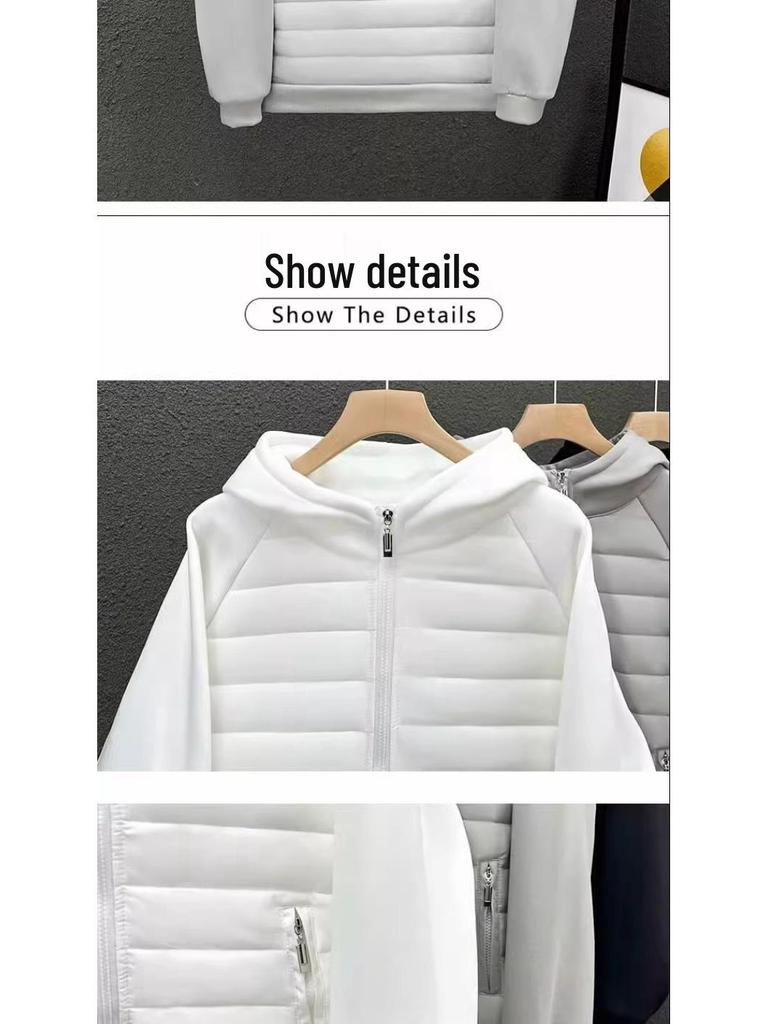 Trendy Men's Hooded Cotton Jacket - Thickened, Warm, Versatile Cardigan for Autumn/Winter