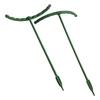 6pcs Plastic Plant Support Piles Smart Half Round Design Fixed Rod  Indoor Flower Plant Vine Climbing Bracket Home Garden Decor