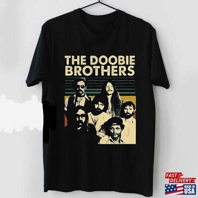 Retro The Doobie Brothers, Trendkleidung 2025, T-Shirt neu heiß Unisex T-Shirt