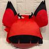 Round1 Welcome Hazbin Hotel Plush Face Cushion Alastor 37cm Japan